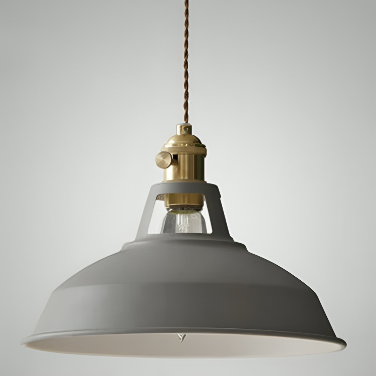 Retro Metalen Hanglamp 1-Lichts voor Eetkamer en Restaurant – Industriële Stijl Verlichting met Verstelbare Ketting