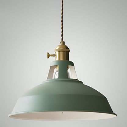 Retro Metalen Hanglamp 1-Lichts voor Eetkamer en Restaurant – Industriële Stijl Verlichting met Verstelbare Ketting