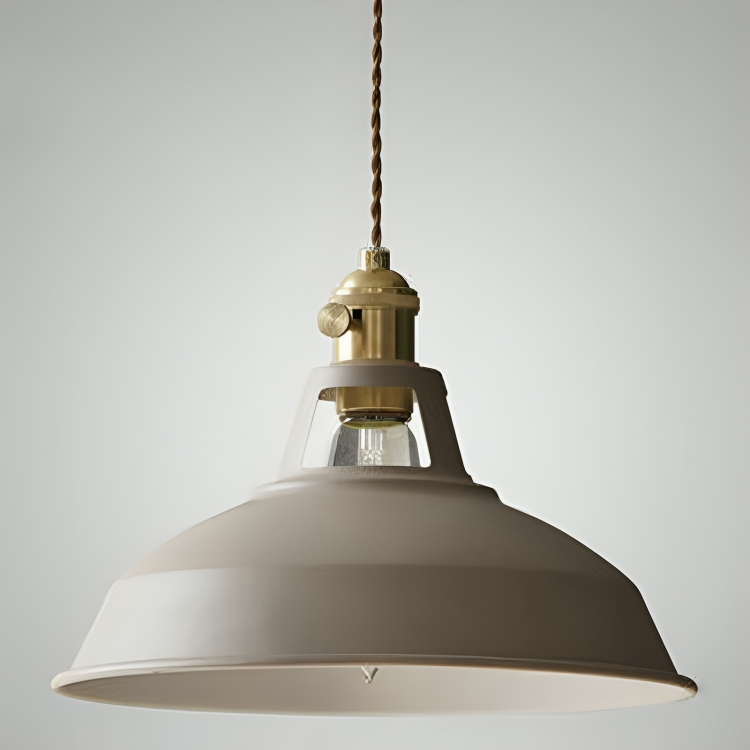 Retro Metalen Hanglamp 1-Lichts voor Eetkamer en Restaurant – Industriële Stijl Verlichting met Verstelbare Ketting