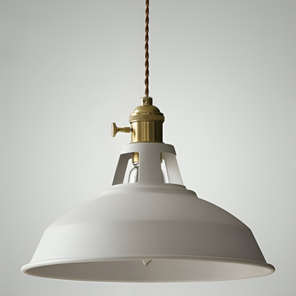 Retro Metalen Hanglamp 1-Lichts voor Eetkamer en Restaurant – Industriële Stijl Verlichting met Verstelbare Ketting