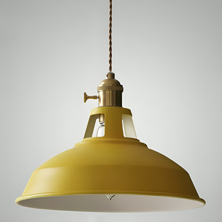 Retro Metalen Hanglamp 1-Lichts voor Eetkamer en Restaurant – Industriële Stijl Verlichting met Verstelbare Ketting