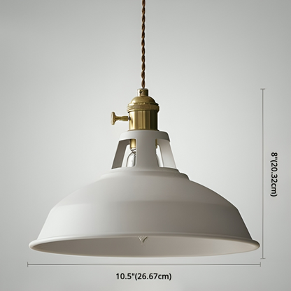 Retro Metalen Hanglamp 1-Lichts voor Eetkamer en Restaurant – Industriële Stijl Verlichting met Verstelbare Ketting