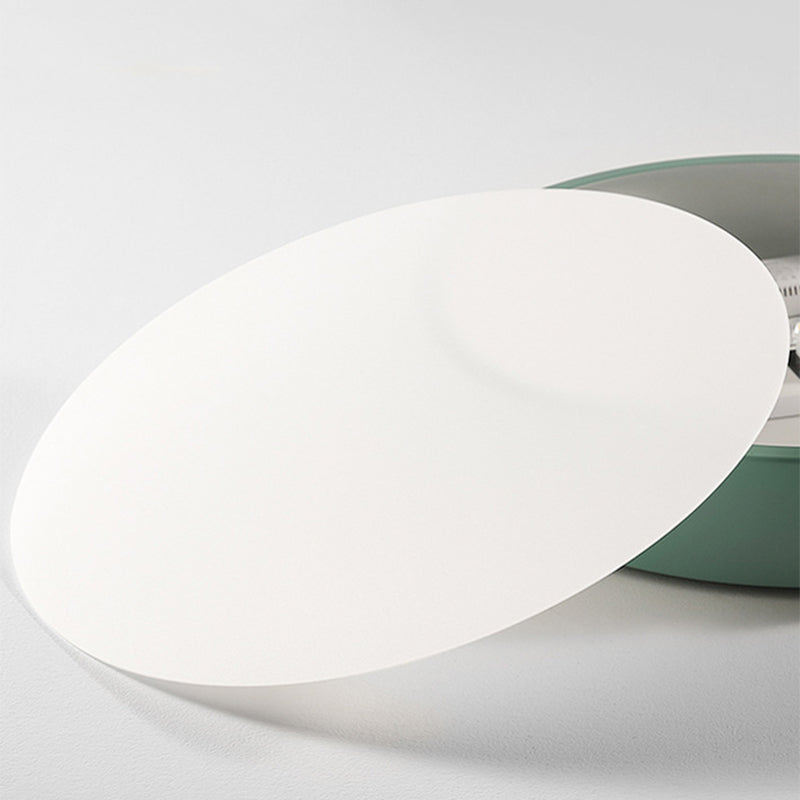 Ronde LED-Plafondlamp Acryl Metaal 30cm 18W 220V Dimbaar Moderne Inbouwlamp Slaapkamer Woonkamer Kantoor Energiezuinig Stijlvol