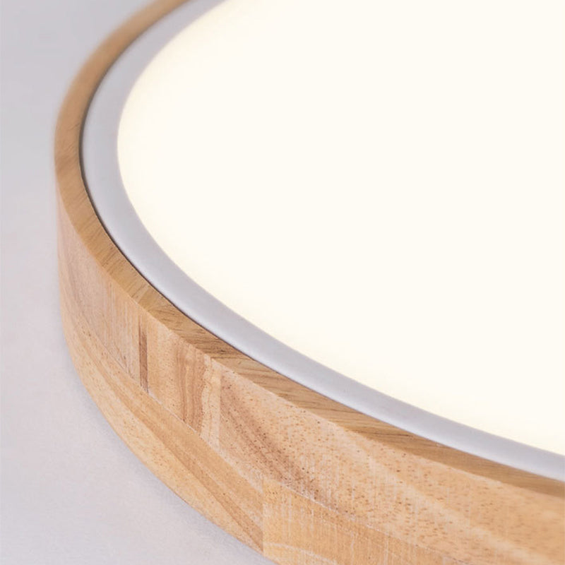 Ronde LED-Plafondlamp Acryl Metaal 30cm 18W 220V Dimbaar Moderne Inbouwlamp Slaapkamer Woonkamer Kantoor Energiezuinig Stijlvol
