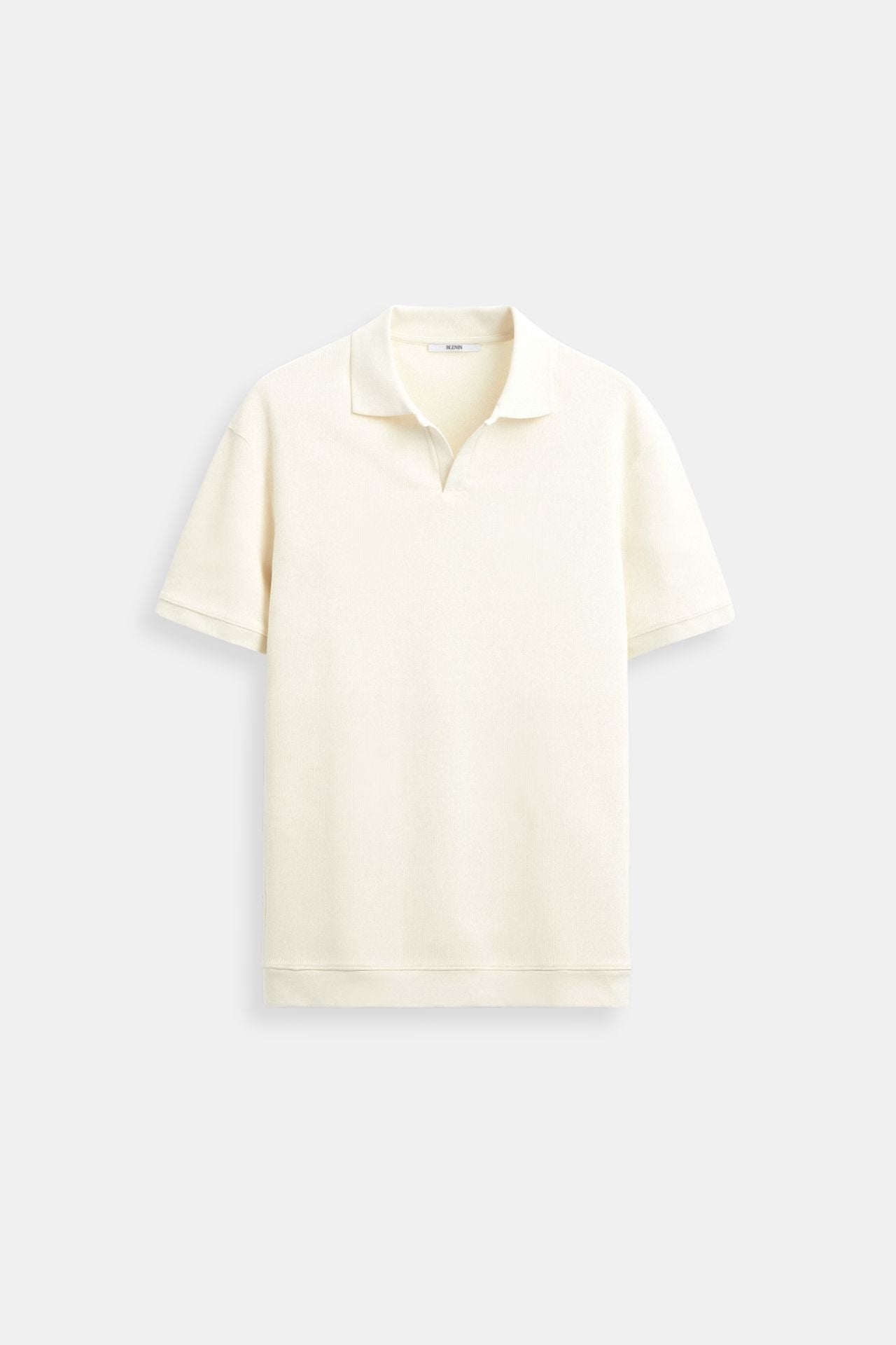 Heren Poloshirt Beige Klassieke Stijl Casual