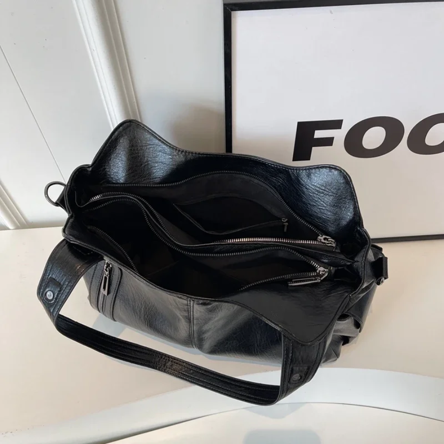Schoudertas Reid Leren Shoulder Bag