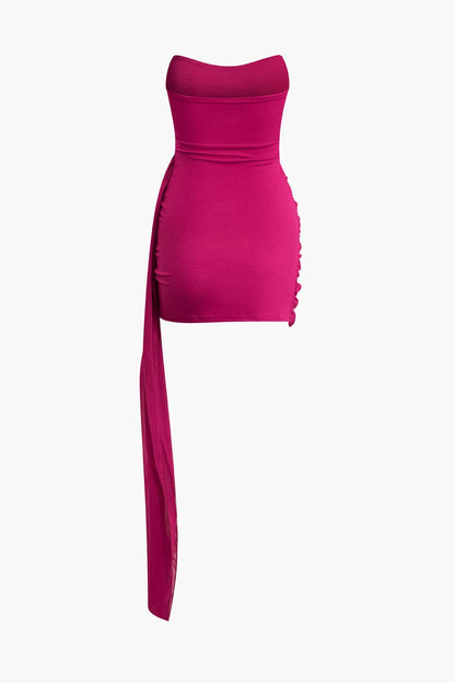 Asymmetrisch Minikleed voor Feesten en Speciale Aangelegenheden