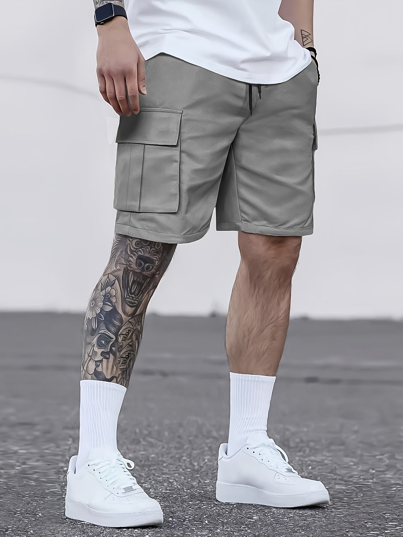 Heren Shorts Cargo Zomer Broek Lichtgewicht