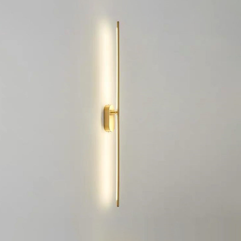 Moderne Metalen Wandlamp Lineair Strip Design voor Slaapkamer Woonkamer