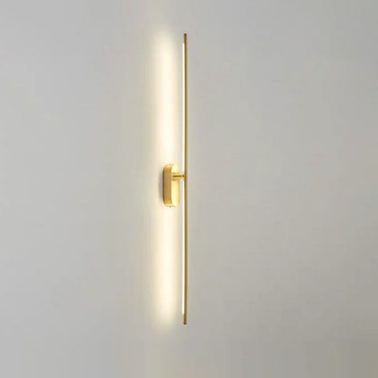 Moderne Metalen Wandlamp Lineair Strip Design voor Slaapkamer Woonkamer