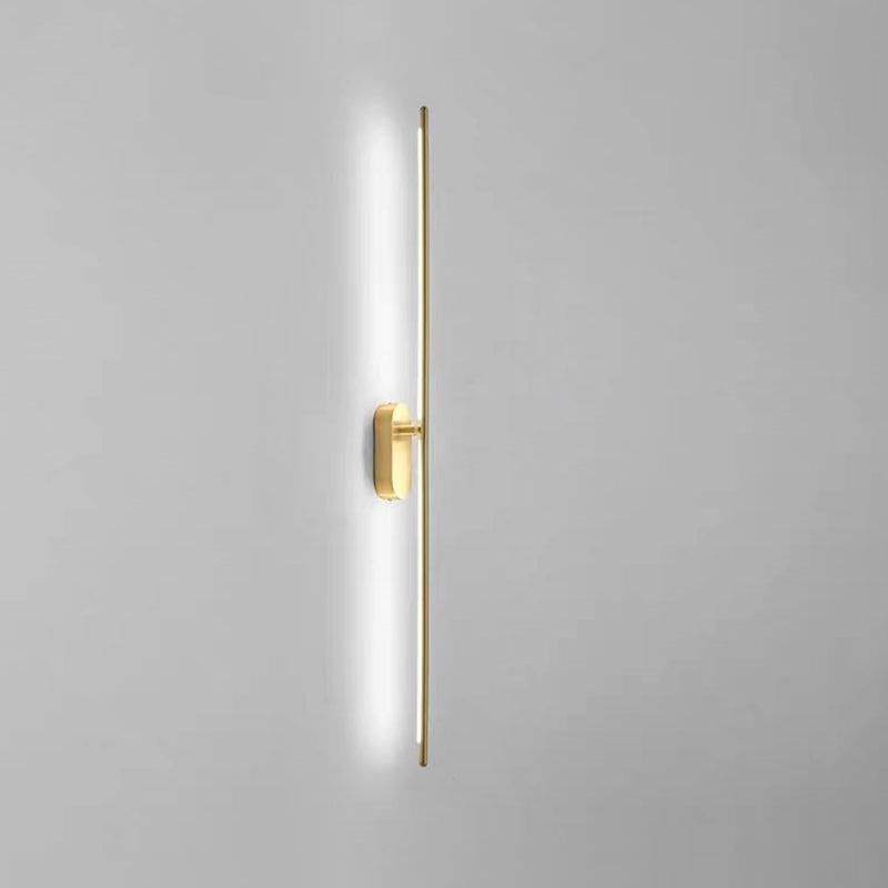 Moderne Metalen Wandlamp Lineair Strip Design voor Slaapkamer Woonkamer