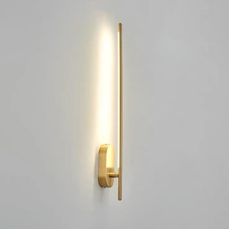 Moderne Metalen Wandlamp Lineair Strip Design voor Slaapkamer Woonkamer