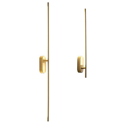 Moderne Metalen Wandlamp Lineair Strip Design voor Slaapkamer Woonkamer