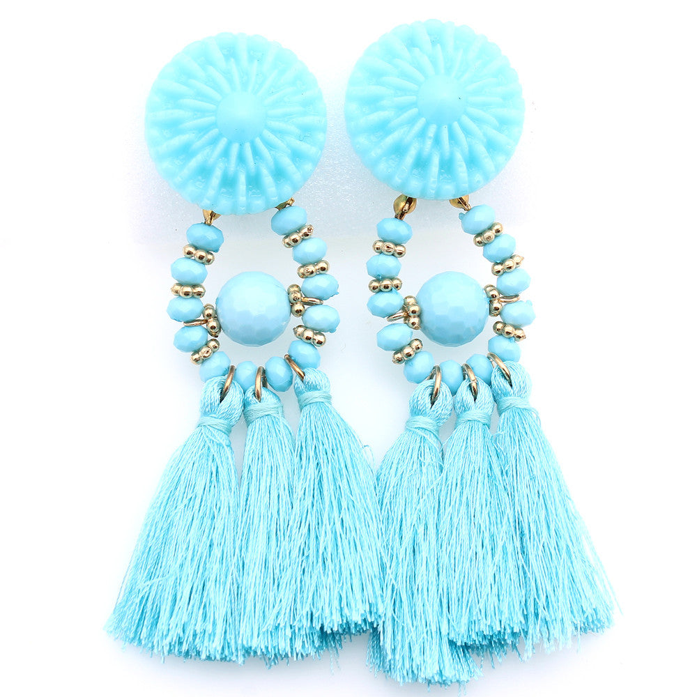 Dames Oorbellen met Kwastjes Grote Statement Oorbellen Trendy