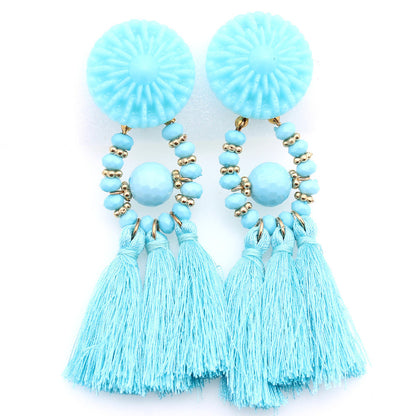 Dames Oorbellen met Kwastjes Grote Statement Oorbellen Trendy