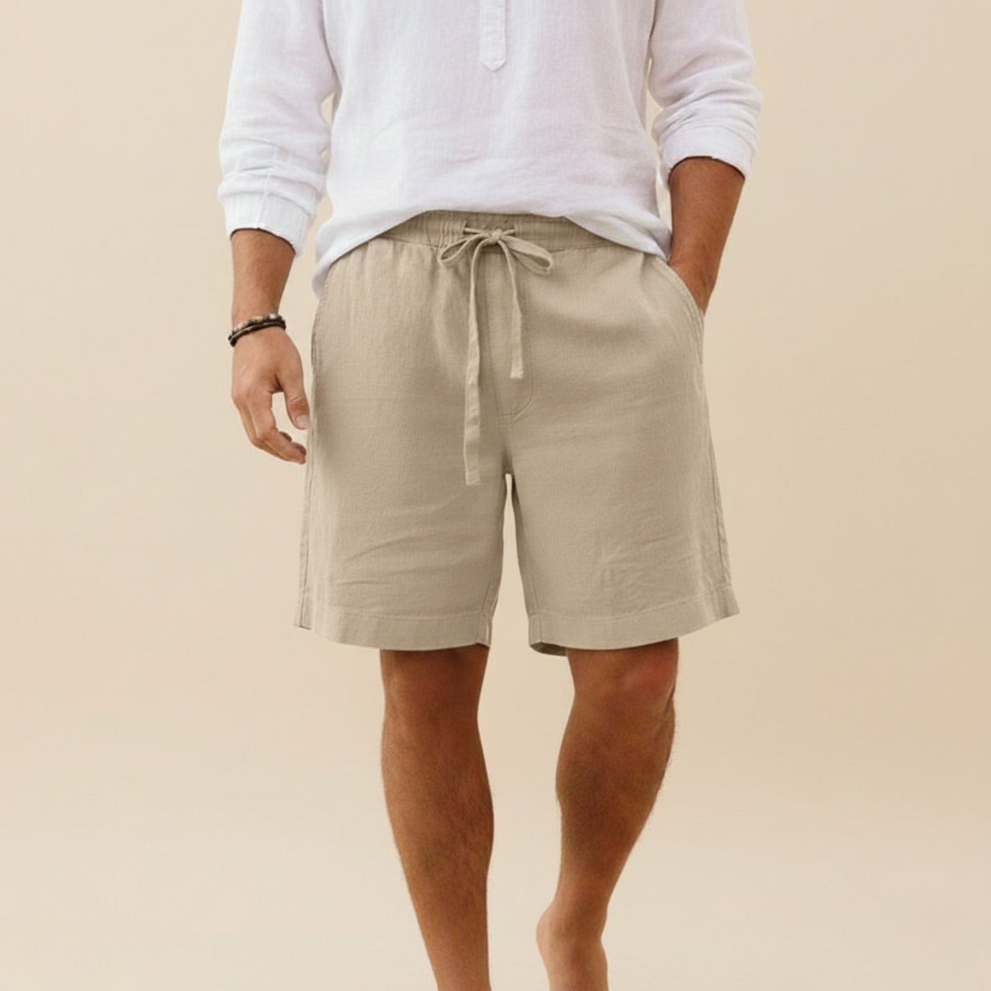 Korte broek Zomer Relaxte Fit Mannen