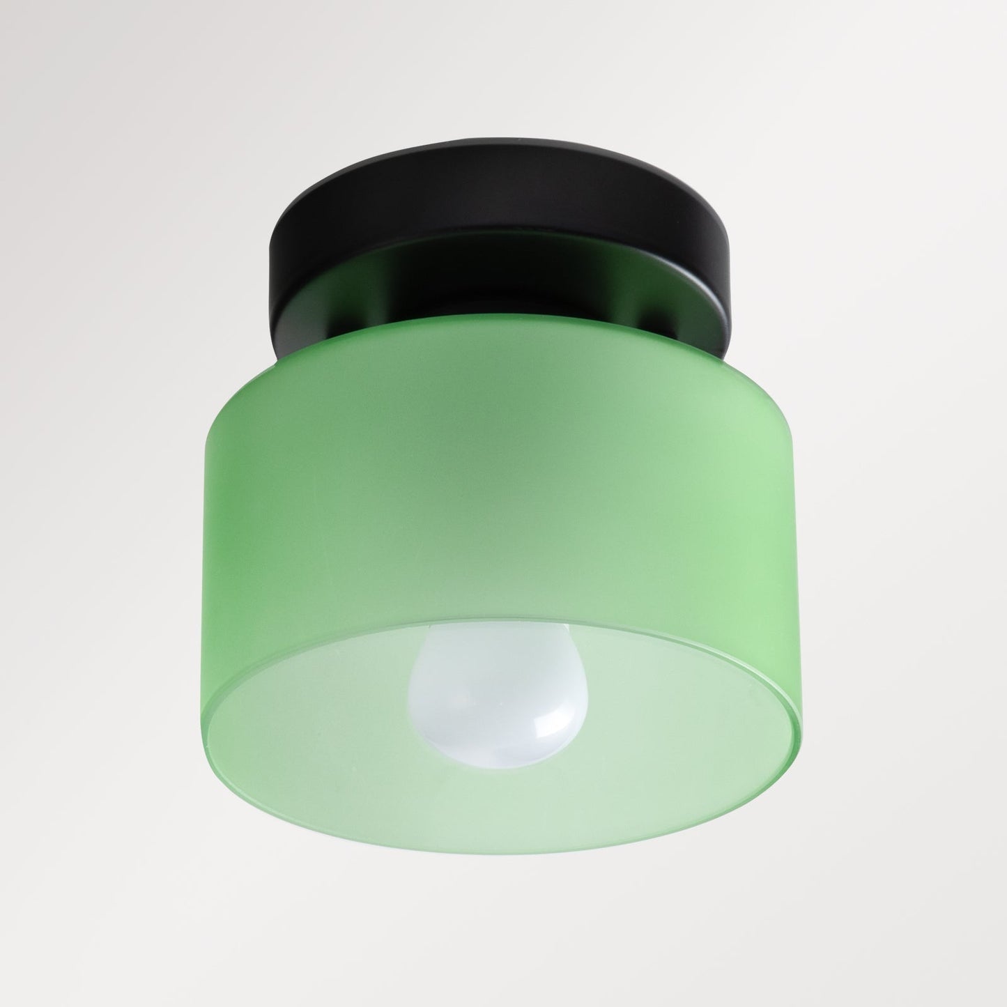 Plafondlamp Glas Retro E27/E26 Amber Keuken Hal Woonkamer Rond Design Sfeerverlichting Vintage Stijl