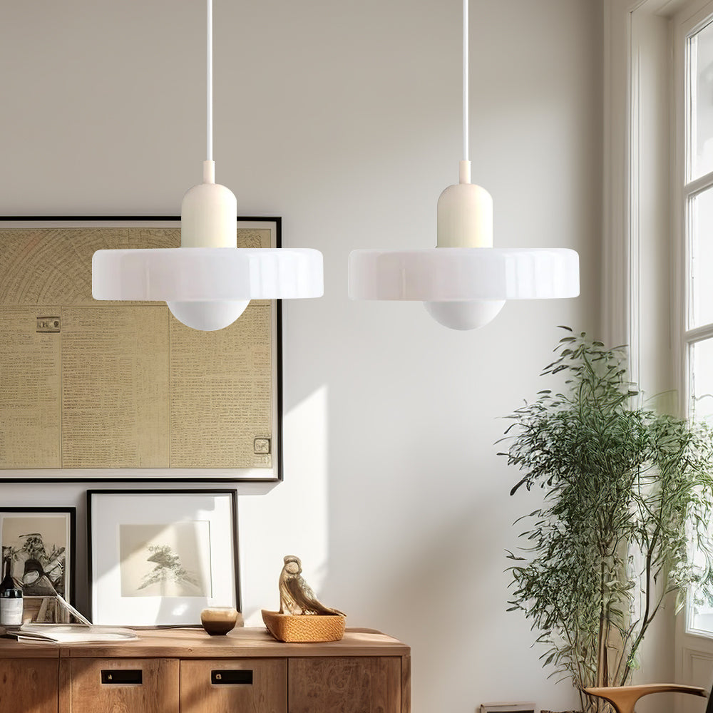 Luccon Dubbele Hanglamp Glas G9 35 cm Modern Eettafel Woonkamer Design Verlichting