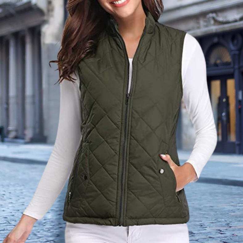 Bodywarmer Lichtgewicht Gewatteerd Warme Jas