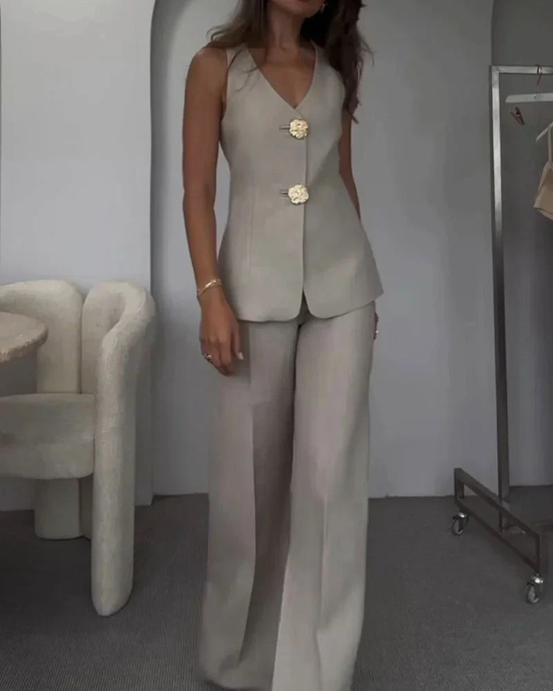 Dames Gilet Zonder Mouwen Modern Design