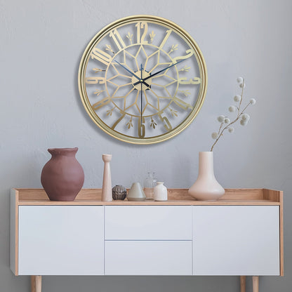Industriële Wandklok 30cm Vintage Metaal Stille Beweging