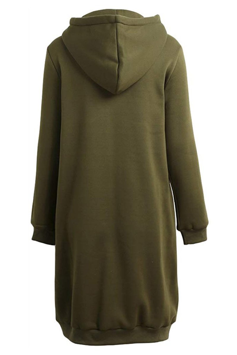 Softshell Felpa met Capuchon Lange Rits