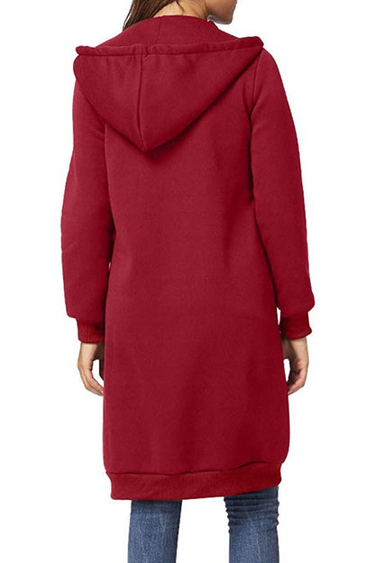 Softshell Felpa met Capuchon Lange Rits