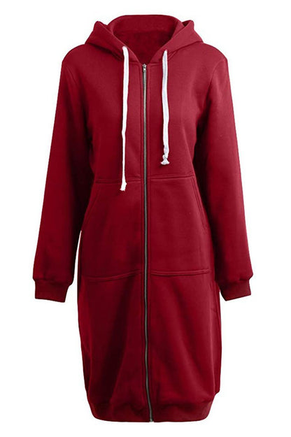 Softshell Felpa met Capuchon Lange Rits