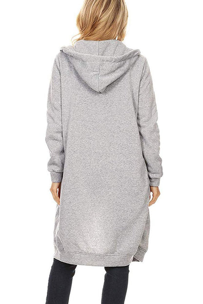 Softshell Felpa met Capuchon Lange Rits
