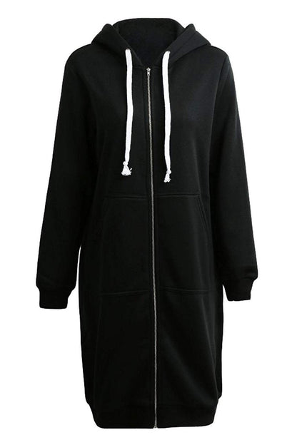 Softshell Felpa met Capuchon Lange Rits