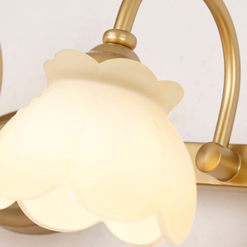 Traditionele Wandlamp Badkamerspiegel Verlichting LED Messing 2/3/4 Lichtpunten