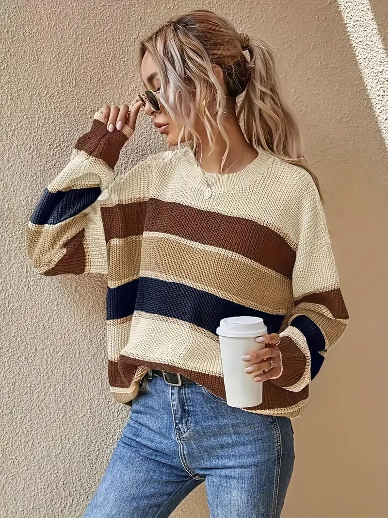 Mannen Crewneck Trui Kleurrijke Sweatshirt - StudioMarella