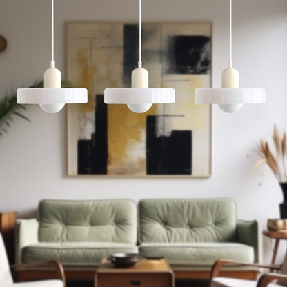 Luccon Triple Hanglamp Glas G9 Retro Kleuren Eettafel Woonkamer Design Verlichting Meerlamp
