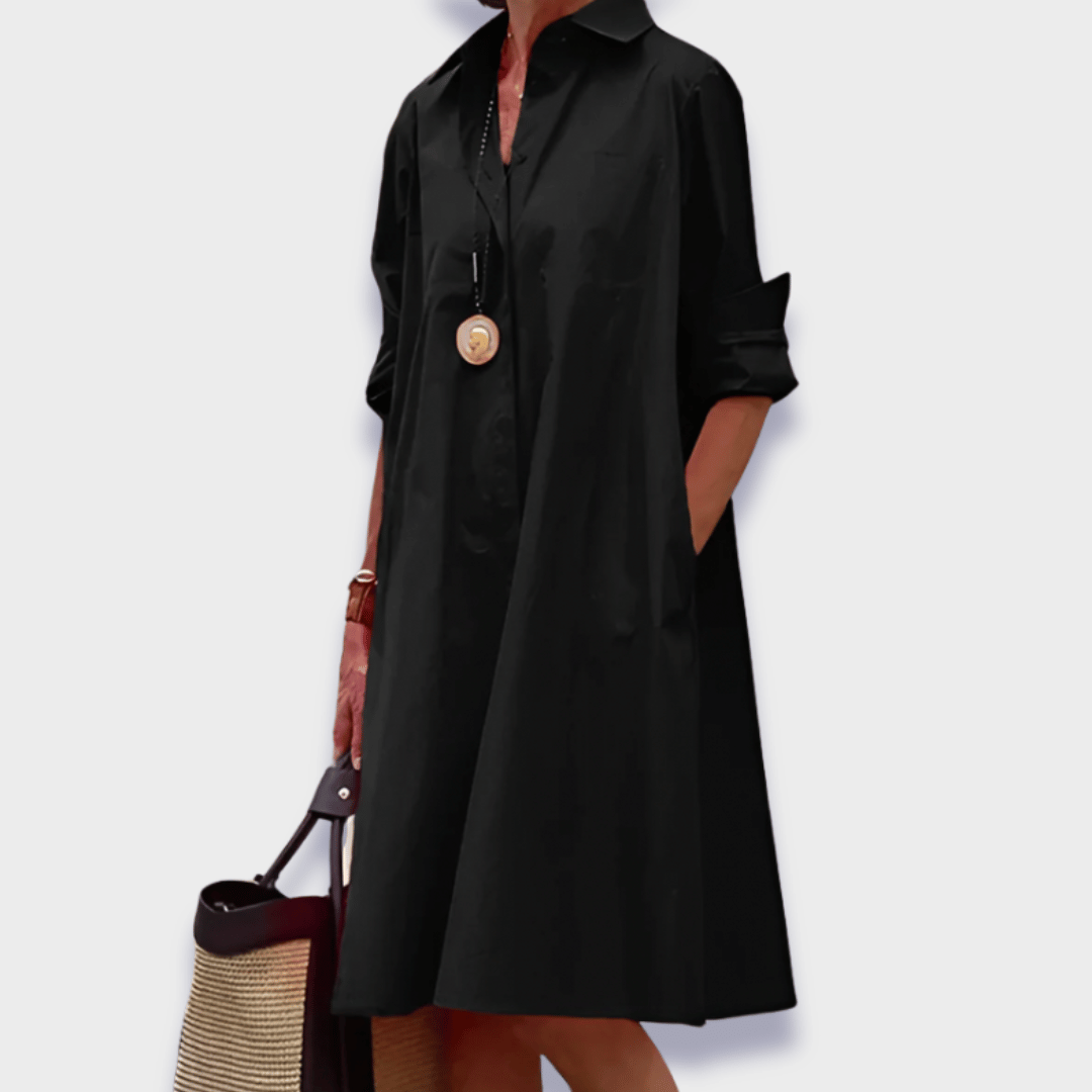 Dames Polo Jurk Comfortabele Pasvorm