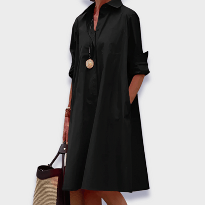 Dames Polo Jurk Comfortabele Pasvorm
