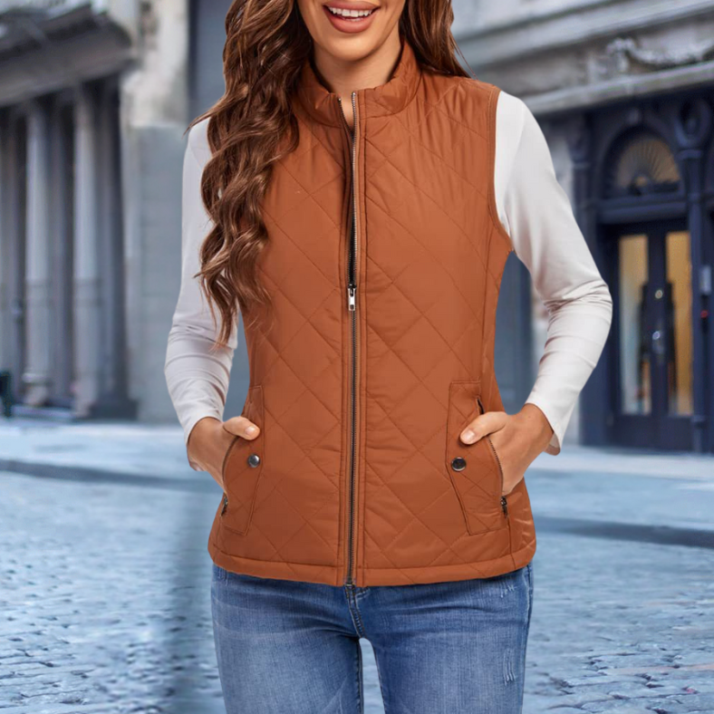 Bodywarmer Lichtgewicht Gewatteerd Warme Jas