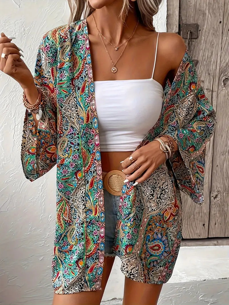 Dames Cardigan Grof Gebreid Boheemse Stijl - StudioMarella