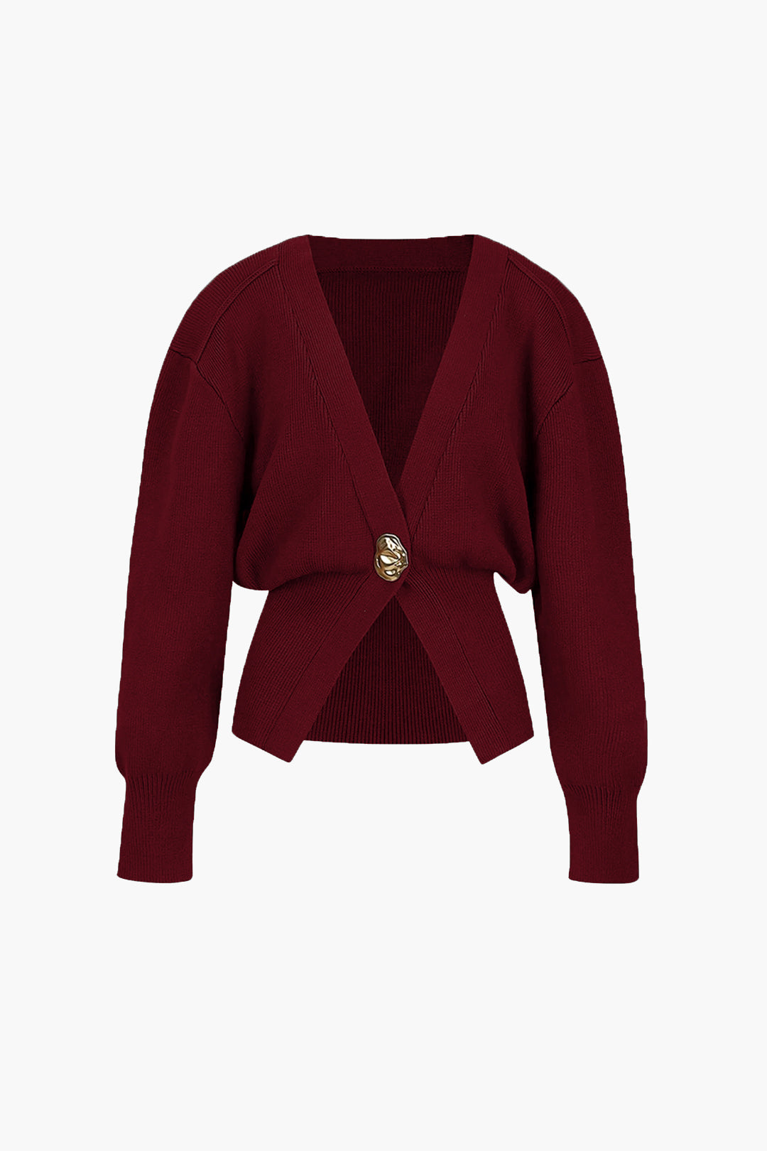 Dames Vest met Gouden Knopen Zacht en Elegante Stijl