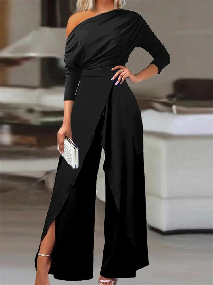 Dames Jumpsuit Elegante Avondkleding Aurora Stijl