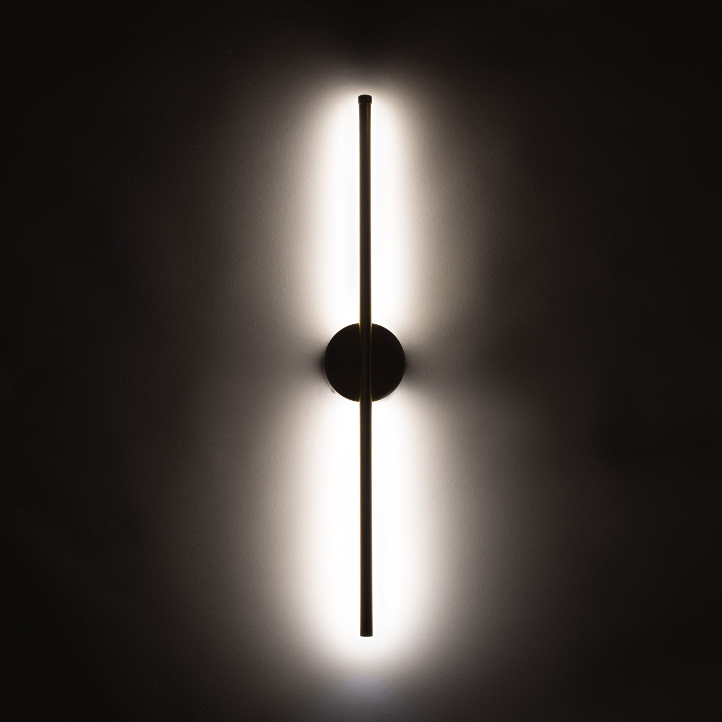 Moderne Minimalistische Ronde Wandlamp Met Geïntegreerde LED Verlichting