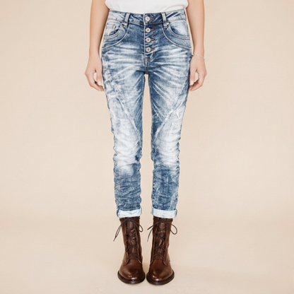 Stretchbroek voor Dames met Ultime Comfort en Elastisch Materiaal