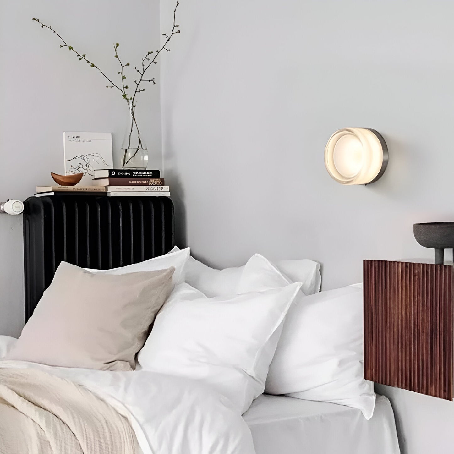 Wandlamp Met Sensor LED Dimpled Acryl Modern Nachtlamp 13,5cm