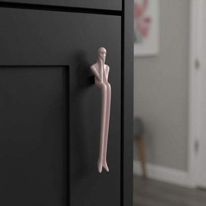 Minimalistische Kastgreep - Messing Zilver Roze - Scandinavisch Design Meubels