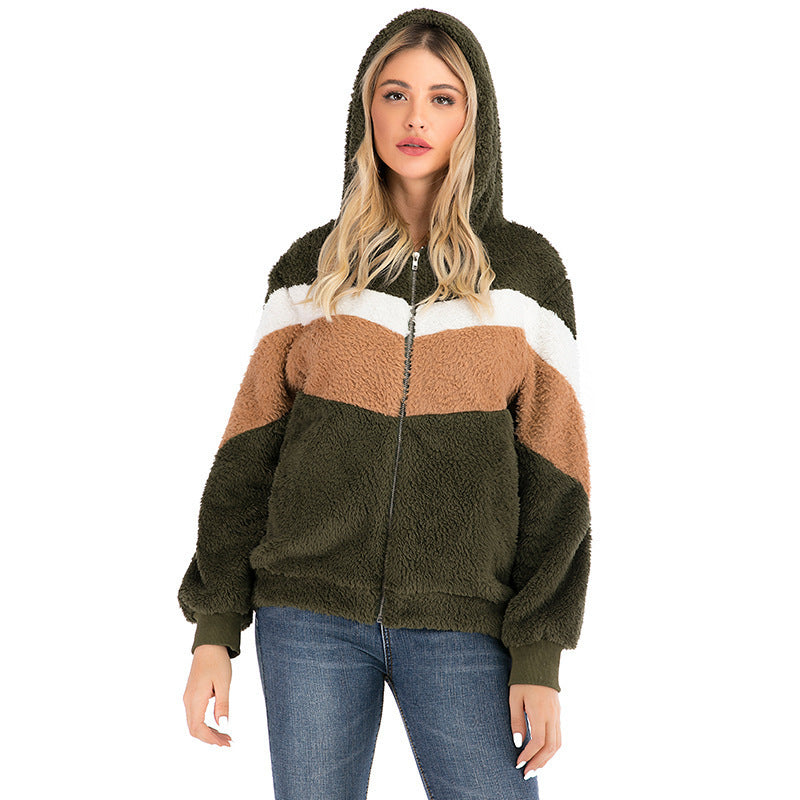 Dames Hoodie Teddy Vest Zacht en Comfortabel met Rits - StudioMarella