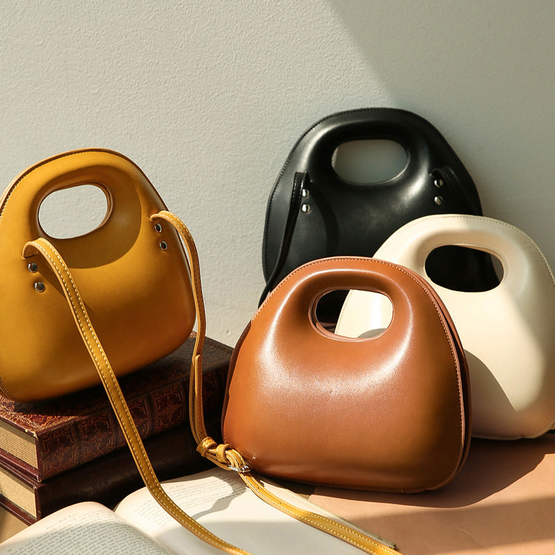 Dames Handtas Rond Handvat Elegante Stijl