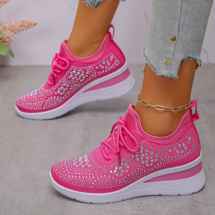 Dames Comfortabele Sneakers Met Stevige Pasvorm