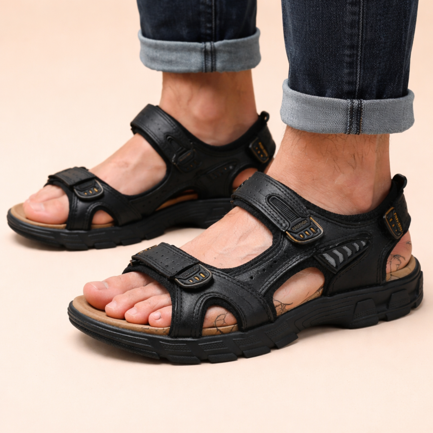 Sandalen Comfortabel Schokdempend voor Mannen