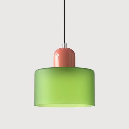 Sansoti | Lismeno Retro Hanglamp – Glazen Hanglamp met Warm Licht voor Eettafel, Keuken & Woonkamer
