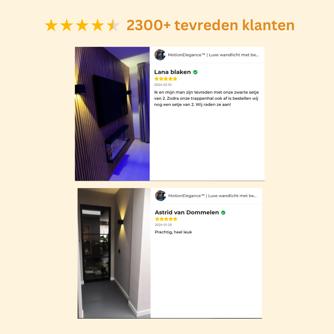 Draadloze Wandlamp met Sensor & USB Oplaadbaar – LED Sfeerverlichting voor Gang, Slaapkamer, Kast & Trap | Instelbare Lichtmodi