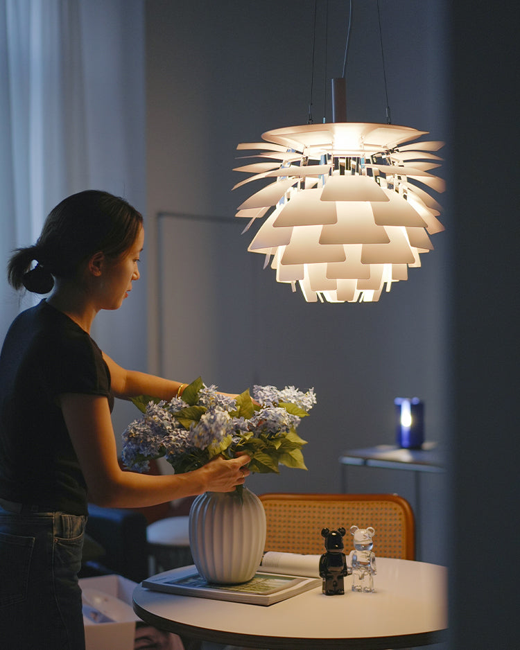 Hanglamp Dennenappel Metaal Klassiek Warm Wit Verstelbaar Snoer Woonkamer